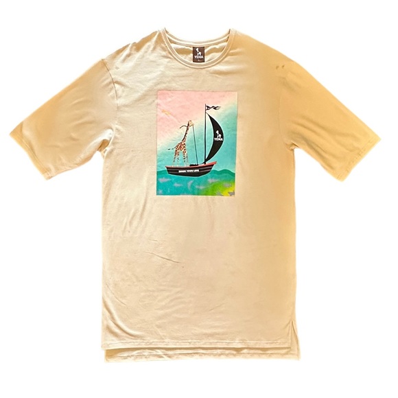 YEMA Captain Giraffe Dress Tee in Lalibela (Size: Large) - Picture 5 of 7